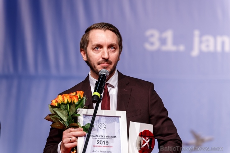 «Gada Cilvēks Tūrismā 2019» «RESTORĀNA VADĪTĀJS 2019» - Andris Reizenbergs, «Balzambārs». Foto: Andrejs Terentjevs 276382