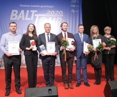 Jau 17. reizi tūrisma nozare pasniedz «Gada Cilvēks Tūrismā 2019» balvas 7 kategorijās. Foto: Rojs Maizītis 78