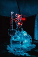 Starptautiskais Ledus skulptūru festivāls Jelgavā pārsteidz ar supervaroņiem 7