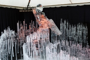 Starptautiskais Ledus skulptūru festivāls Jelgavā pārsteidz ar supervaroņiem 13
