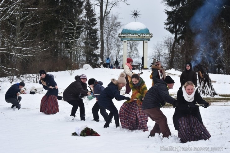 Alūksnes muzejs kopā ar Viļakas novada folkloras kopu 