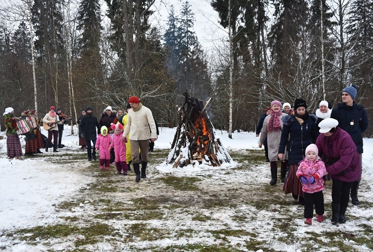 Alūksnes muzejs kopā ar Viļakas novada folkloras kopu 