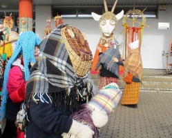 Līvānos norisinājās XXI Starptautiskais masku tradīciju festivāls, kurā piedalījās 24 masku grupasno Latvijas un citām valstīm 2