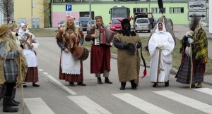 Līvānos norisinājās XXI Starptautiskais masku tradīciju festivāls, kurā piedalījās 24 masku grupasno Latvijas un citām valstīm 4