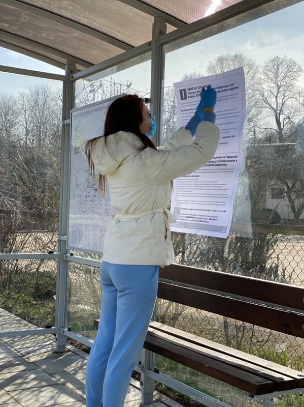 Lietuvas galvaspilsētā Viļņā pandēmijas laikā uzplaukst solidaritāte - brīvprātīgie un uzņēmēji sniedz palīdzību un atbalstu tiem, kam tā vajadzīga vi 279968