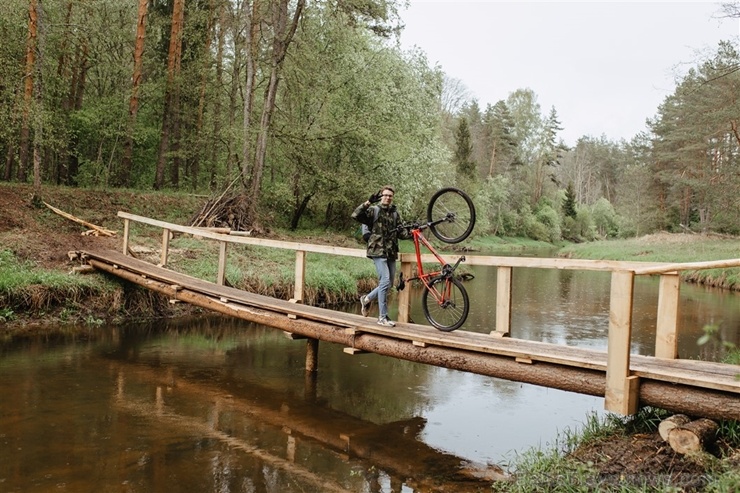 Valmieras TIC nomarķējis visu iemīļotā velo un kino festivāla Kinopedālis ainavisko 2019. gada Puspedāļa maršrutu 282623