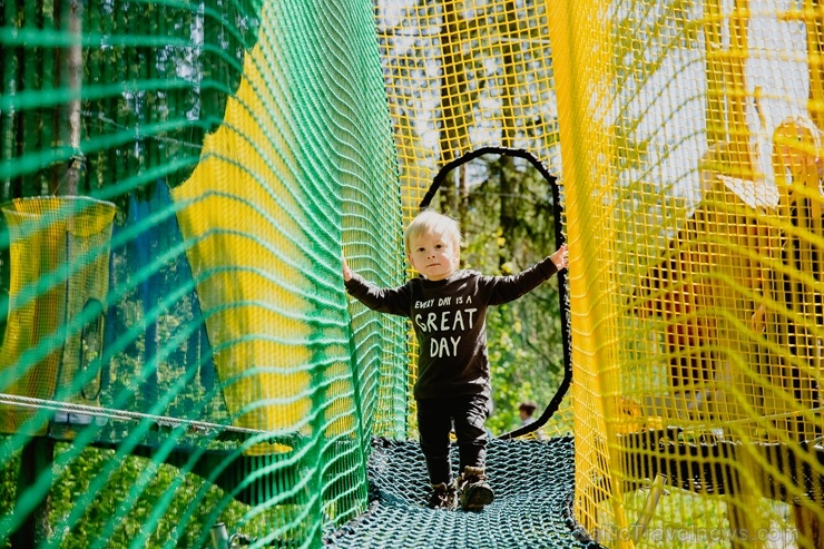 LVM dabas parkā Tērvetē atvērts Tarzāna parks un tīklu parks 283322