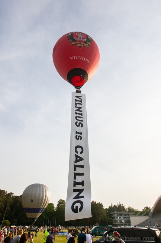 Viļņa ir viena retajā galvaspilsētām Eiropā, kas veic gaisa balonu lidojumus virs pilsētas 284237