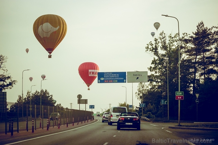 Viļņa ir viena retajā galvaspilsētām Eiropā, kas veic gaisa balonu lidojumus virs pilsētas 284253