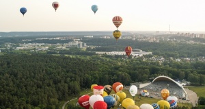 Viļņa ir viena retajā galvaspilsētām Eiropā, kas veic gaisa balonu lidojumus virs pilsētas 9