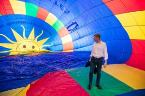 Viļņa ir viena retajā galvaspilsētām Eiropā, kas veic gaisa balonu lidojumus virs pilsētas 13