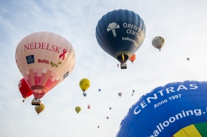 Viļņa ir viena retajā galvaspilsētām Eiropā, kas veic gaisa balonu lidojumus virs pilsētas 16