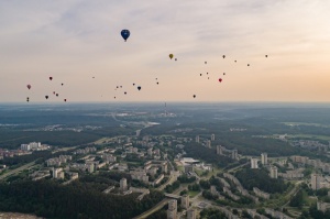Viļņa ir viena retajā galvaspilsētām Eiropā, kas veic gaisa balonu lidojumus virs pilsētas 20