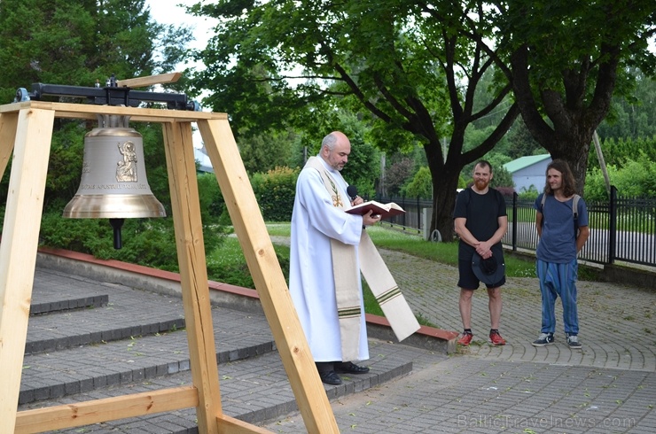 Ceļotāji pārgājienā iepazīst vienu no Latvijas Sv. Jēkaba ceļa skaistākajiem posmiem Vidzemē - no Līgatnes uz Siguldu 285652