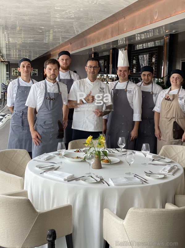 Viesnīcas Grand Hotel Kempinski Riga restorāns Stage 22 lutina gardēžus Rīgas Restorānu nedeļā 285828