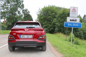 Travelnews.lv apceļo Latviju ar krosoveru «Hyundai Kona Hybrid» 36