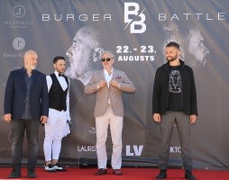 Viktors Ravdive un Lauris Aleksejevs aicina uz «Burger Battle» jaunajā «Via Jurmala Outlet Village» 20