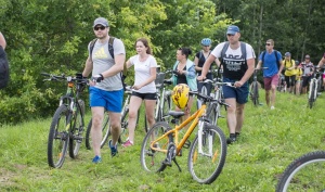 Velobraucējiem Krāslavā atklāts jauns pierobežas velomaršruts «Krāslava – Piedruja» 8