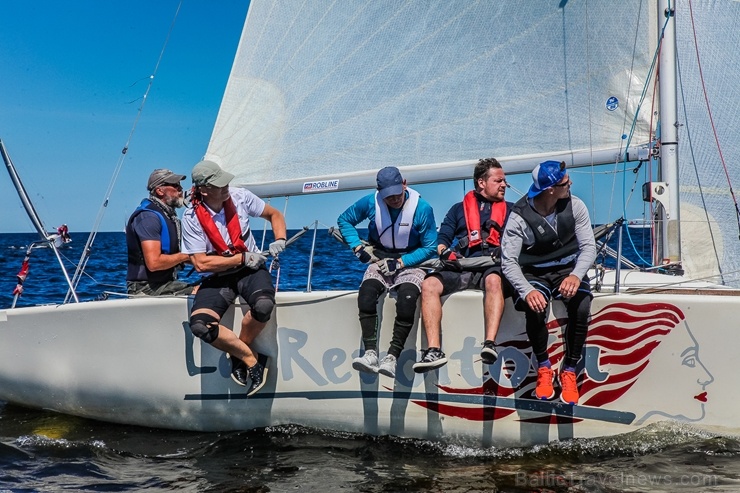 Rīgas līcī norisinās Latvijas Atklātais PLATU25 jahtu klases čempionāts 287354