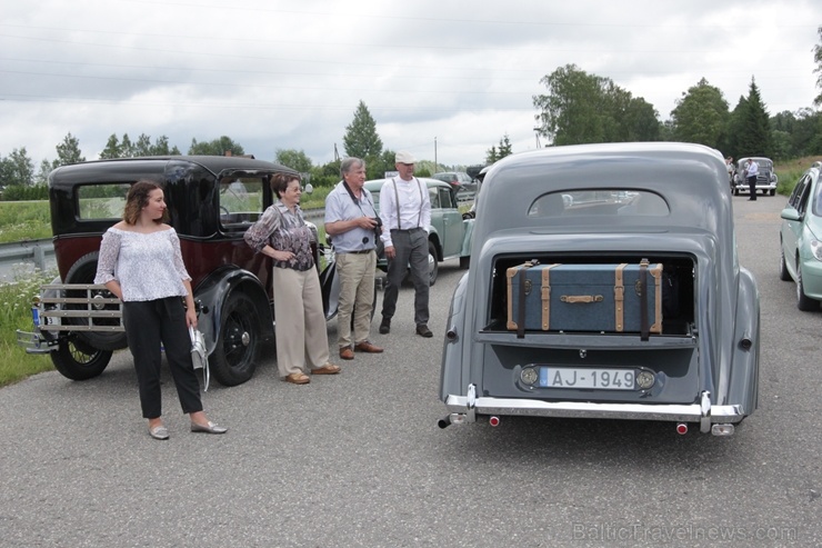 2020. gada 25. jūlijā no Rīgas Motormuzeja uz Cēsīm startēja retro auto parāde 