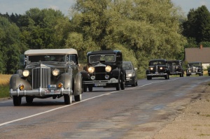 2020. gada 25. jūlijā no Rīgas Motormuzeja uz Cēsīm startēja retro auto parāde 