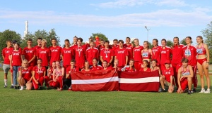 Indra Mackeviča Latvijas izlases sastāvā izcīna Baltijas vieglatlētikas U16 čempionātā 3.vietu 800 metru skrējienā 20