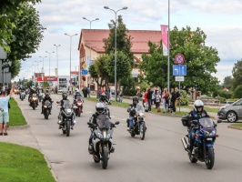 Starptautiskajā motociklistu saietā Madonā pulcējas motobraucēji un moto entuziasti 92