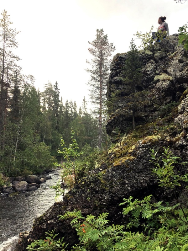 Kopā ar @suuntopulksteni.lv un @kidshike Travelnews.lv pieveic 102km populārākajā Somijas garo pārgājienu takā - Karhunkierros 291238