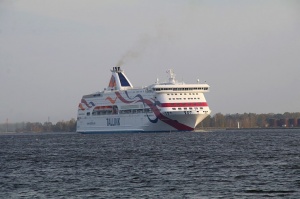 Travelnews.lv 26.09.2020 pavada «Tallink» kuģi «Baltic Queen» pēdējā reisā Rīga - Helsinki 10