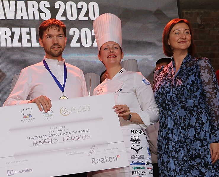 Latvijā ir noteikti titula īpašnieki - «Latvijas gada pavārs 2020» un «Latvijas gada pavārzellis 2020» 291964