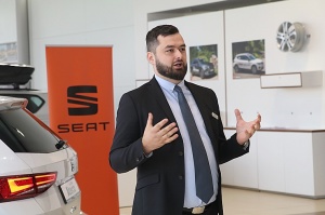 Autocentrs «Autobrava» prezentē jauno krosoveru «Seat Ateca» 2