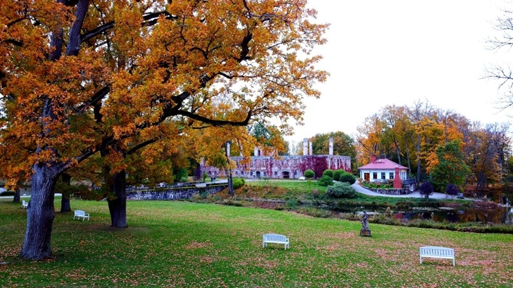 «Rankas muiža» ietērpusies košās rudens krāsās. Foto: Rankasmuiza.lv 292447