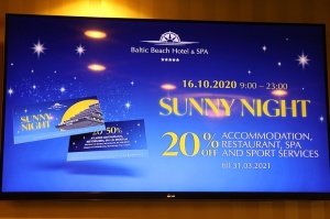Jau desmito reizi «Baltic Beach Hotel» rīko iepazīšanās un pārdošanas «Saulaino nakti» 1