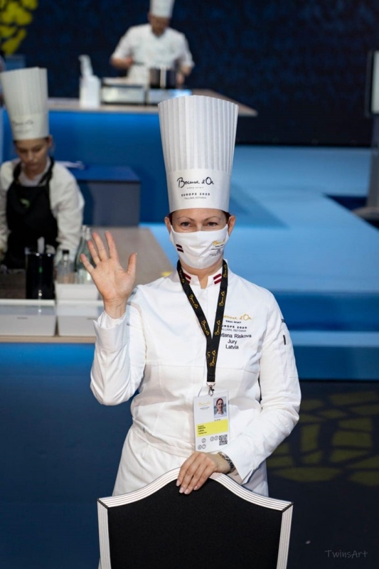 Latvijas pavāra Dināra Zvidriņa dalība Tallinas pavāru konkursā «Bocuse dor Europe 2020». Foto: bocusedor.com 292873