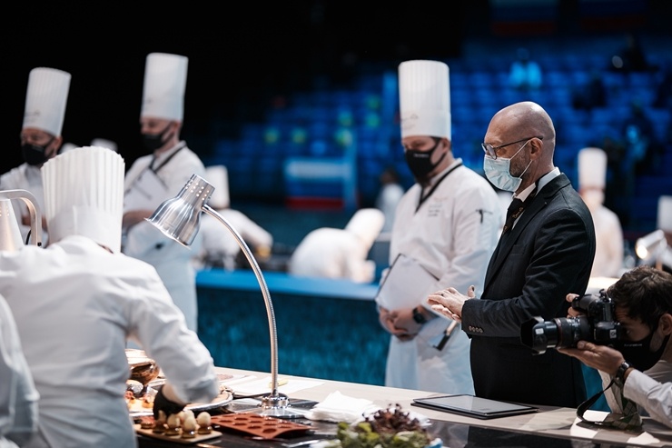 Latvijas pavāra Dināra Zvidriņa dalība Tallinas pavāru konkursā «Bocuse dor Europe 2020». Foto: bocusedor.com 292904