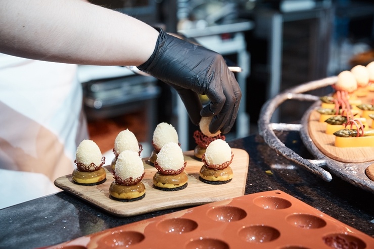 Latvijas pavāra Dināra Zvidriņa dalība Tallinas pavāru konkursā «Bocuse dor Europe 2020». Foto: bocusedor.com 292922