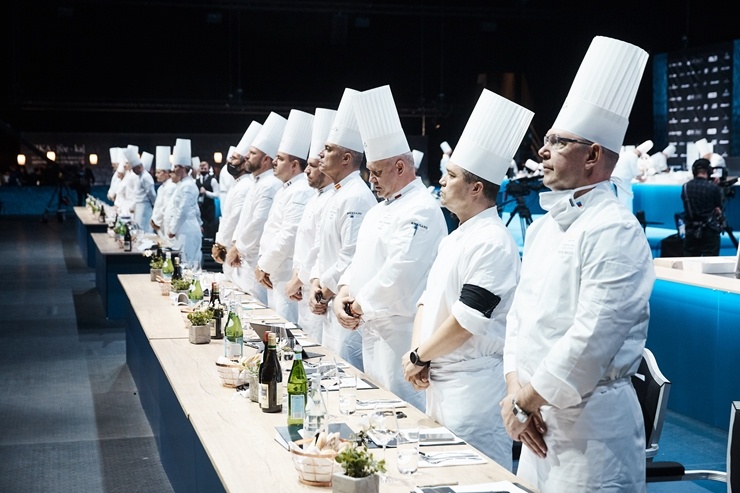 Latvijas pavāra Dināra Zvidriņa dalība Tallinas pavāru konkursā «Bocuse dor Europe 2020». Foto: bocusedor.com 292930