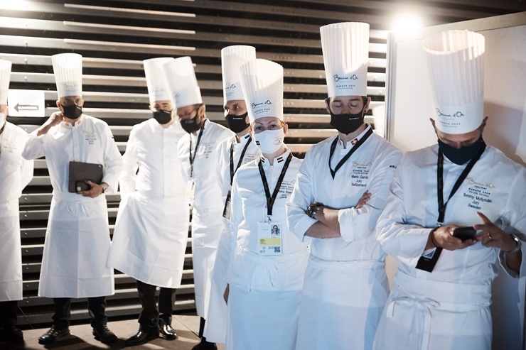 Latvijas pavāra Dināra Zvidriņa dalība Tallinas pavāru konkursā «Bocuse dor Europe 2020». Foto: bocusedor.com 292932