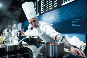 Latvijas pavāra Dināra Zvidriņa dalība Tallinas pavāru konkursā «Bocuse dor Europe 2020». Foto: bocusedor.com 19