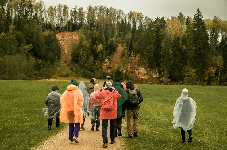 Zvārtes iezis Mežtakā. Foto: Māra Sproģe 292979