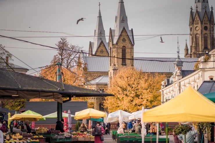 Vēju pilsēta Liepāja  ietērpjas rudens krāsās. Foto: Kārlis Volkovskis 293665