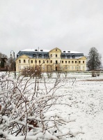 Krāslava  ietinas baltā sniega rotā. Foto: Inga Pudnika 4