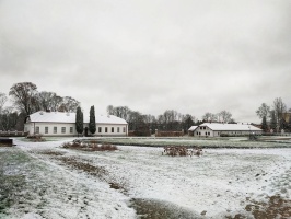 Krāslava  ietinas baltā sniega rotā. Foto: Inga Pudnika 10