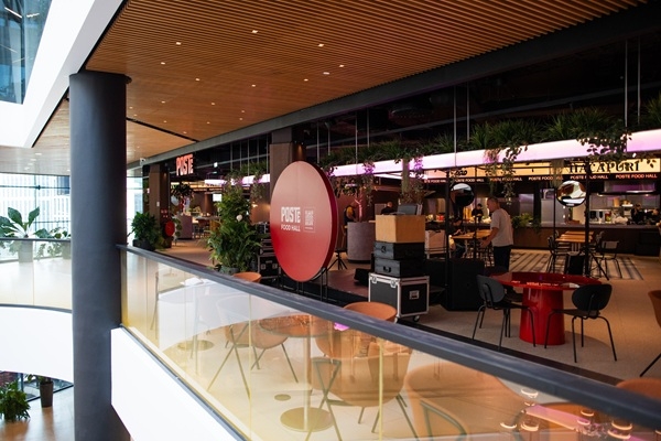 T/c «Origo» koši atklāta jaunā ēdināšanas zona «POSTe»