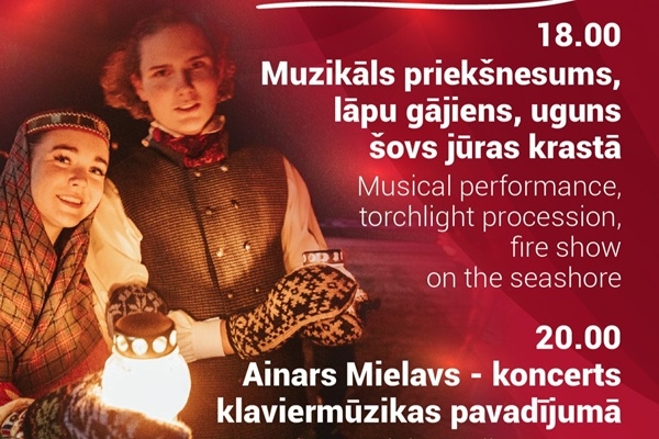 Gaismas, dziesmas un jūra – Jūrmala svin Latviju grandiozā programmā pie jūras