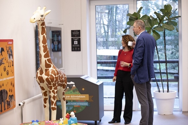 Rīgas zoodārzā pirmo reizi notikušas Krustvecāku dienas