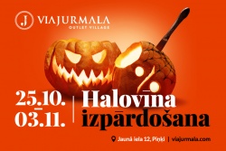 Atpūtas un ceļojumu piedāvājumi 27.10.2024 - 03.11.2024 Halovīna izpārdošana outlet ciematā ViaJurmala