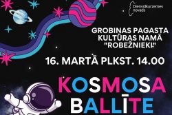 Atpūtas un ceļojumu piedāvājumi 27.02.2025 - 16.03.2025 Kosmosa ballīte Dienvidkurzemes novada tūrisma centrs