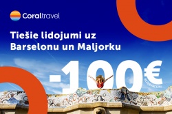 💃SPĀNIJAS VASARA -100EUR Coral Travel Latvia