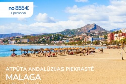 Atpūta Malagā un Andalūzijas piekrastē 